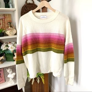 Urban Outfitters Colorful Striped Sweater